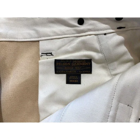 Filson Rugged Twill Mossy Oak Camo Utility Mens 38X34 20256229 ShadowGrass Pants - Picture 13 of 13